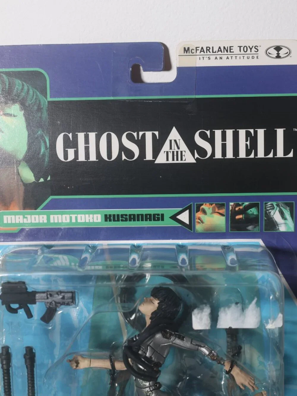 2001 Ghost In The Shell Major Motoko Kusanagi Anime Figure McFarlane Toys